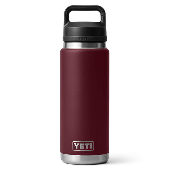 YETI Rambler 26 oz. Bottle with Chug Cap, Wild Vine Red