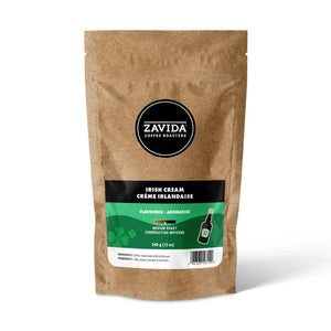 Zavida Irish Cream Whole Bean Coffee, 12 oz.