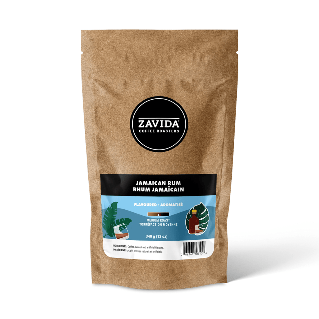 Zavida Jamaican Rum Whole Bean Flavoured Coffee, 12 oz.