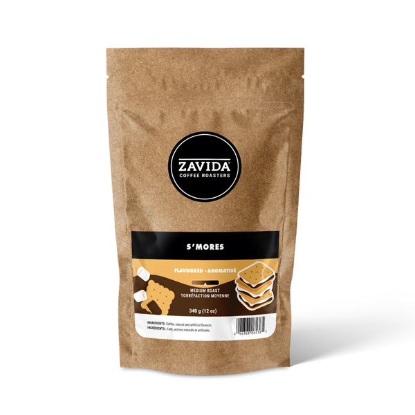 Zavida S'mores Whole Bean Flavoured Coffee, 12oz