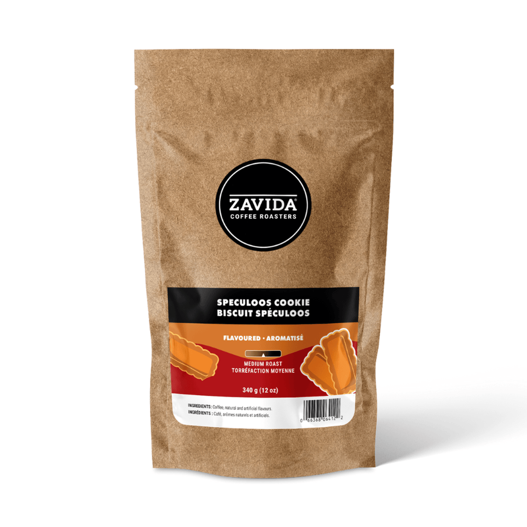 Zavida Speculoos Cookie Whole Bean Flavoured Coffee, 12 oz.