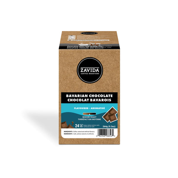 Zavida Bavarian Chocolate Single Serve Coffee 24 Pack