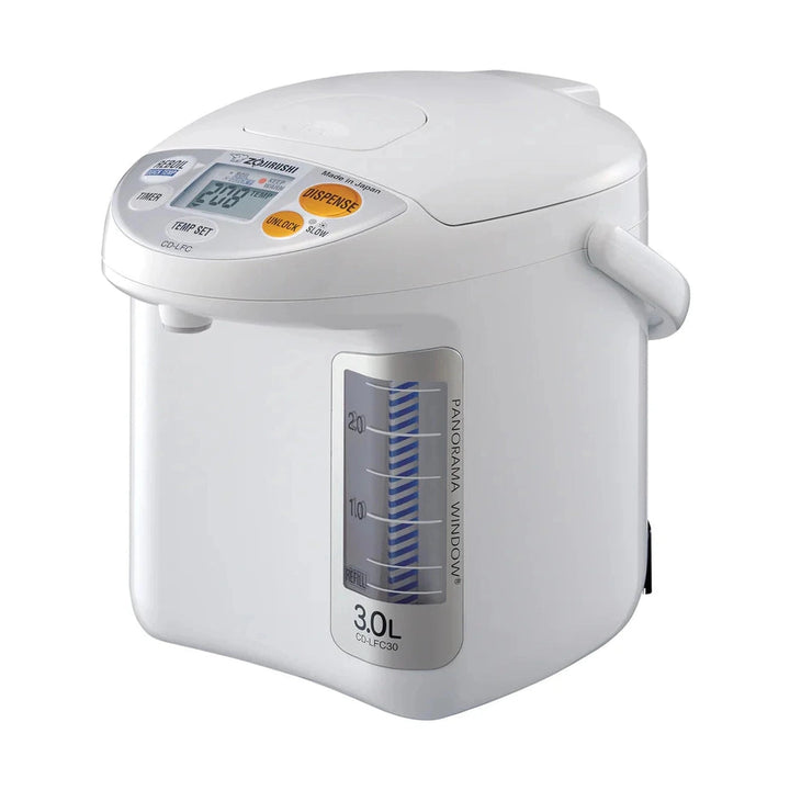 Zojirushi 3L Panorama Window® Water Dispensing Pot, White 