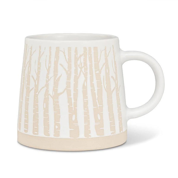 Abbott Birch Trees Holiday Mug, 14 oz.