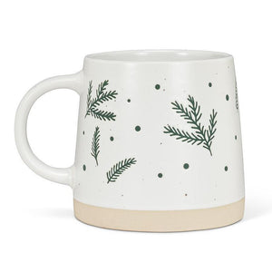 Abbott Pine Branches Holiday Mug, 14 oz.