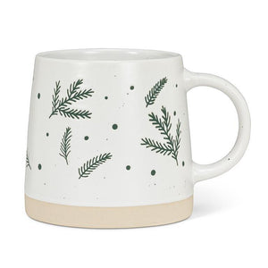 Abbott Pine Branches Holiday Mug, 14 oz.