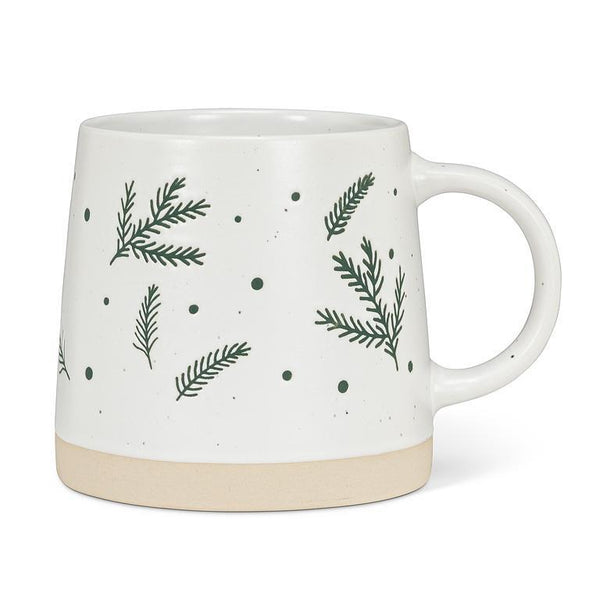 Abbott Pine Branches Holiday Mug, 14 oz.