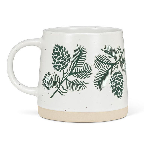 Abbott Pinecones Holiday Mug, 14 oz.