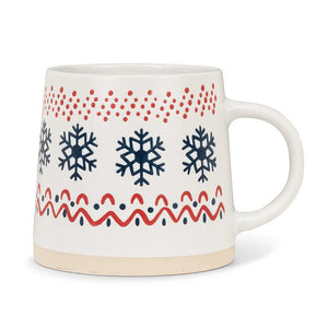 Abbott Nordic Pattern Holiday Mug, 14 oz.