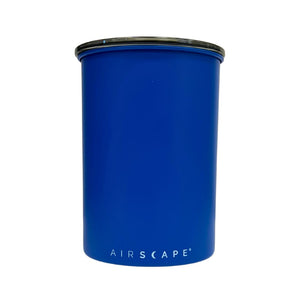 Airscape Classic 1 lb Coffee Canister, Matte Blue