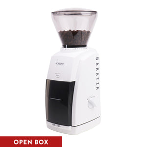 Open Box (#445) |  Baratza Encore Conical Burr Coffee Grinder, White