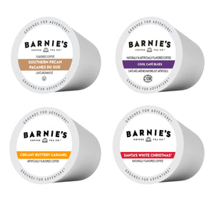 Barnie's Flavoured Variety Pack Single Serve Coffee, 32 Pack