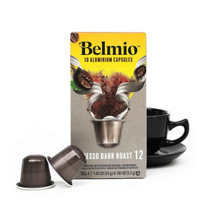 Belmio Espresso Dark Roast Nespresso® Compatible Capsules, 10 Pack
