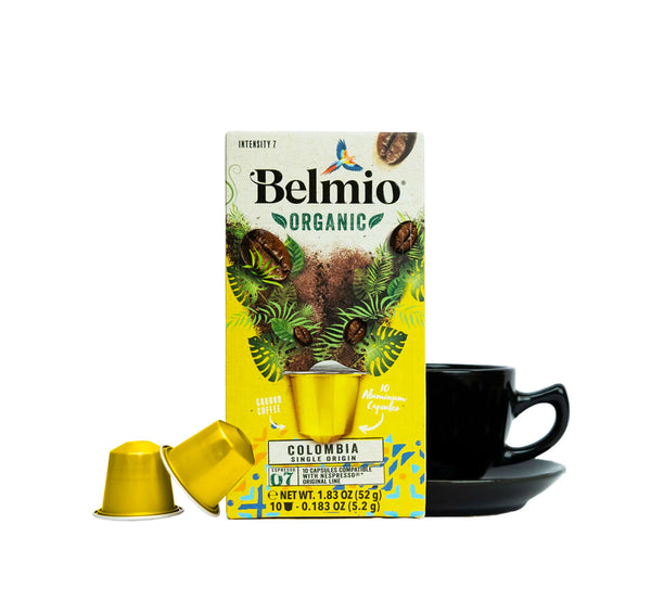Belmio Organic Colombian Nespresso® Compatible Capsules, 10 Pack