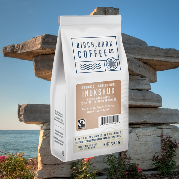 Birch Bark Inukshuk FTO Whole Bean Coffee, 12 oz.