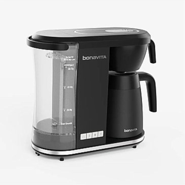 Cafetière 8 tasses Bonavita Enthusiast, carafe thermique noir mat #BVC2201TS-MB