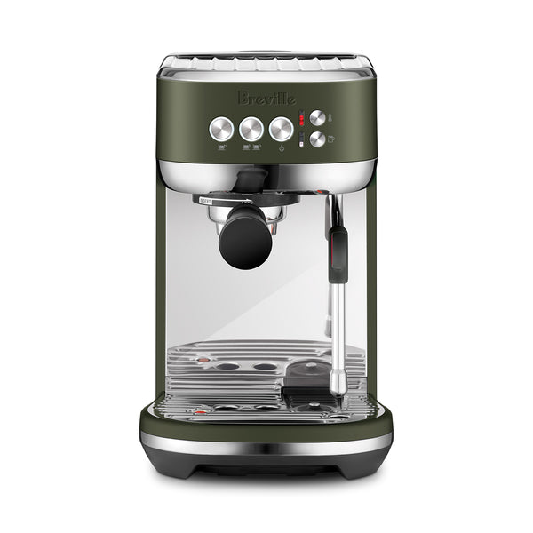 Breville Bambino Plus Automatic Espresso Machine, Olive Tapenade #BES500OLT