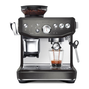Breville Barista Express Impress Espresso Machine, Black Stainless #BES876BST