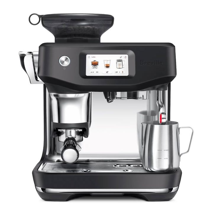 Breville Barista Touch Impress Automatic Espresso Machine, Black Truff ...