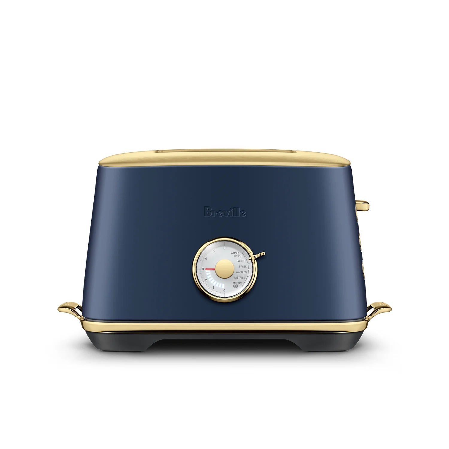 Breville The Toast Select Luxe Toaster, Damson Blue Brass