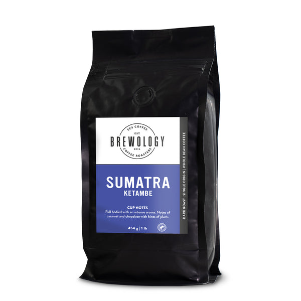 Brewology Sumatra Ketambe Whole Bean Coffee, 1lb