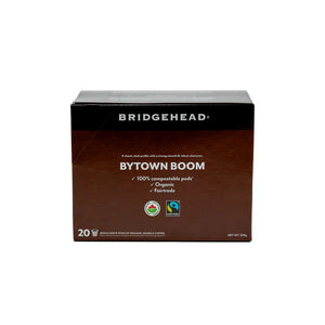 Bridgehead Coffee Bytown Boom Single Serve Coffee, 20 Pack