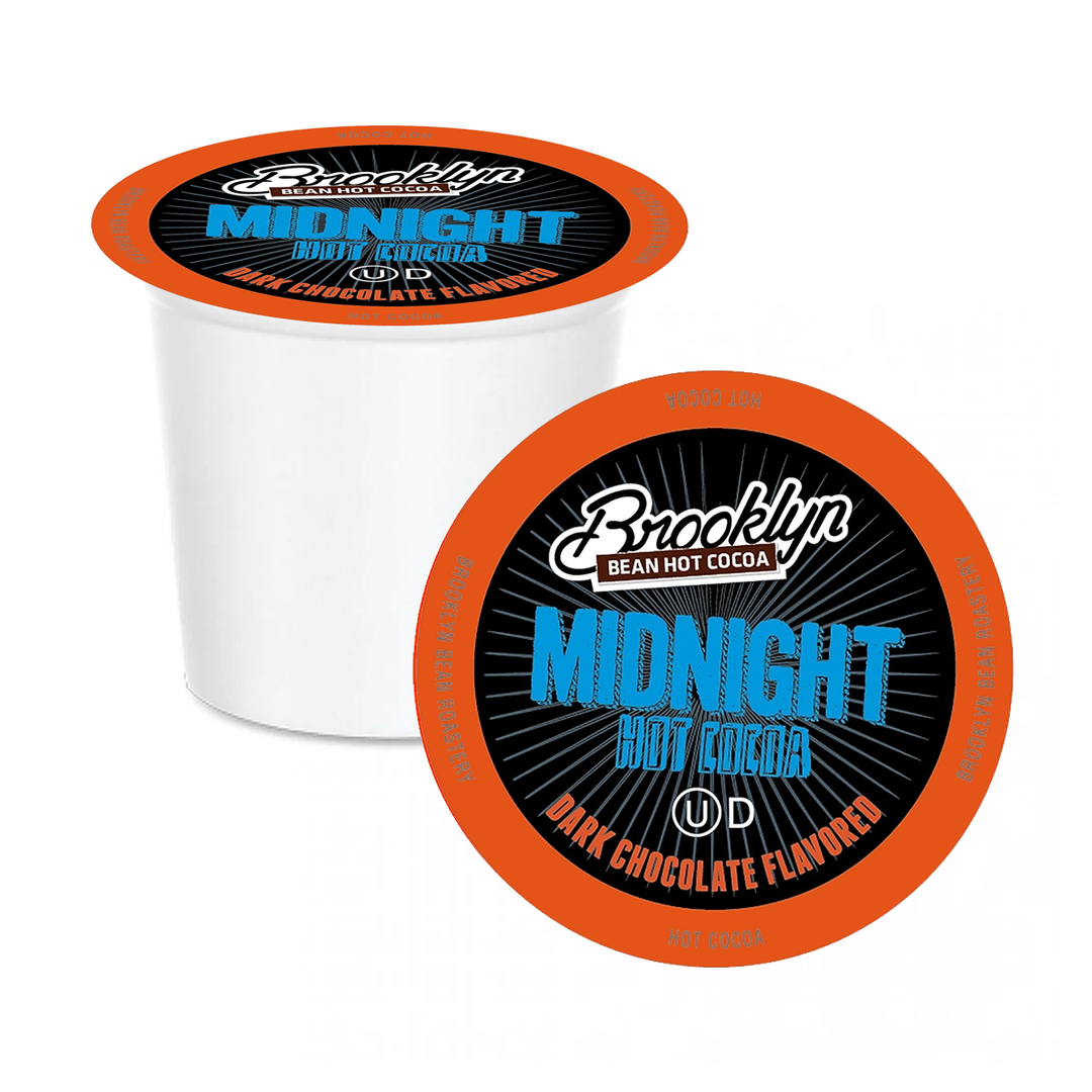 Brooklyn Beans Midnight Dark Chocolate Single Serve Hot Cocoa, 12 Pack