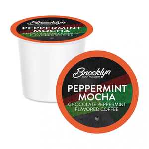 Brooklyn Beans Peppermint Mocha Single Serve Coffee, 12 Pack