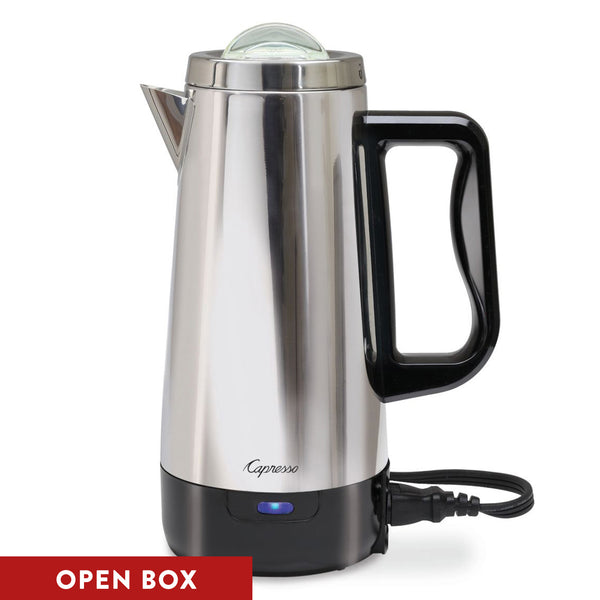 Open Box (#442) | Capresso "Perk" Percolator Coffee Maker, 12 Cup