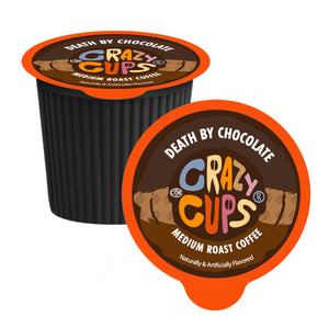 Crazy Cups Death by Chocolate Single Serve Coffee 22 Pack