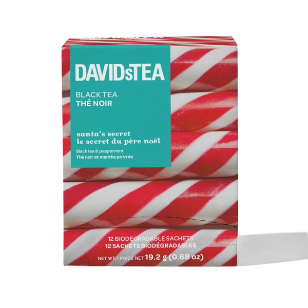 DavidsTea Santa's Secret Filterbag Tea, 12 Pack