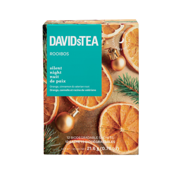DavidsTea Silent Night Filterbag Tea, 12 Pack