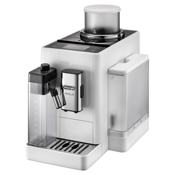 Delonghi Rivelia Automatic Espresso Machine with LatteCrema, White #EXAM44055W