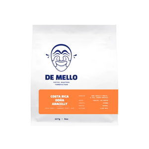 De Mello Costa Rica Arleen & Maria Whole Bean Coffee, 227 g