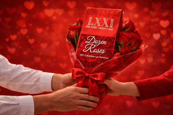 I.XXI Dozen Roses Whole Bean Coffee, 12oz. (Limited Edition)