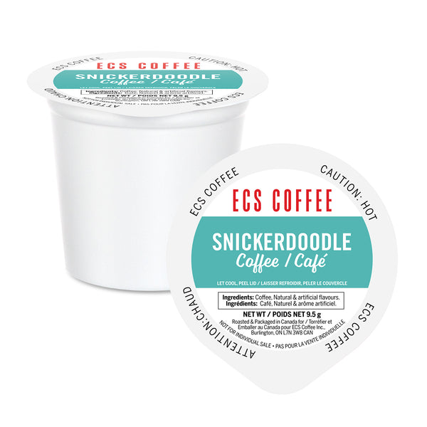 ECS Coffee Snickerdoodle Single Serve Coffee 24 Pack