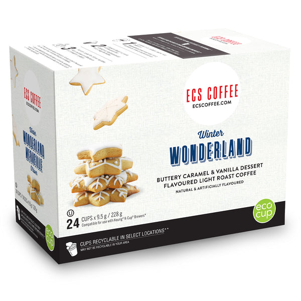 ECS Coffee Winter Wonderland Single Serve Coffee 24 Pack