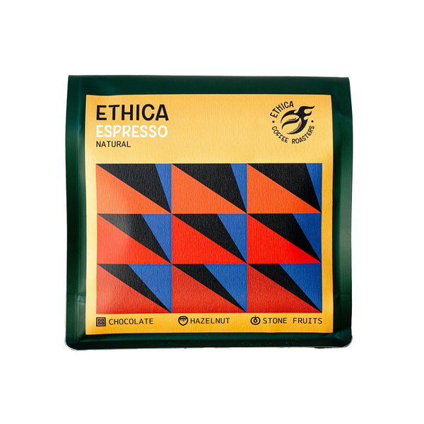 Ethica Espresso Natural Whole Bean Espresso, 250g