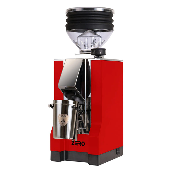 Eureka Mignon Zero 55 Coffee Grinder, Red