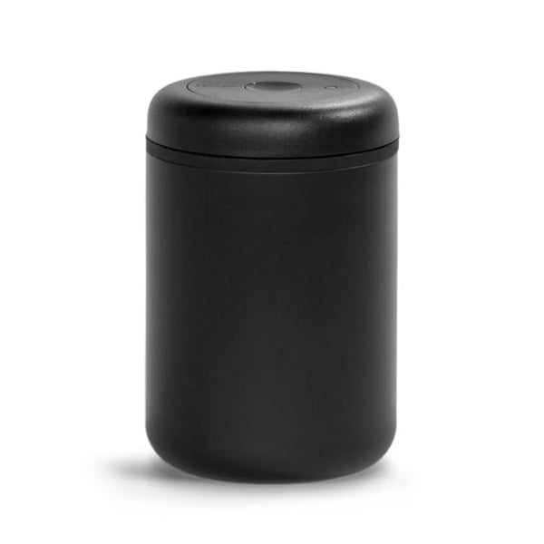 Fellow Atmos Cannister Coffee Canister, Matte Black 1.2L (450g)