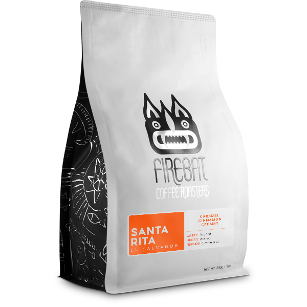 Firebat Santa Rita Whole Bean Coffee, 12oz