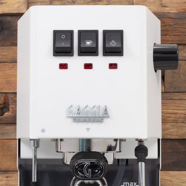 Gaggia New Classic EVO Pro Manual Espresso Machine, Polar White