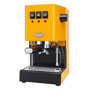 Gaggia New Classic EVO Pro Manual Espresso Machine, Sunshine Yellow