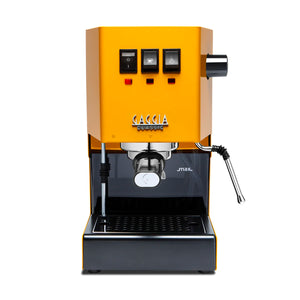 Gaggia New Classic EVO Pro Manual Espresso Machine, Sunshine Yellow