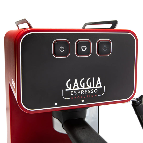 Gaggia Evolution Espresso Machine, Lava Red