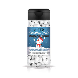 Gourmet du Village Mini Snowman Marshmallows Topping