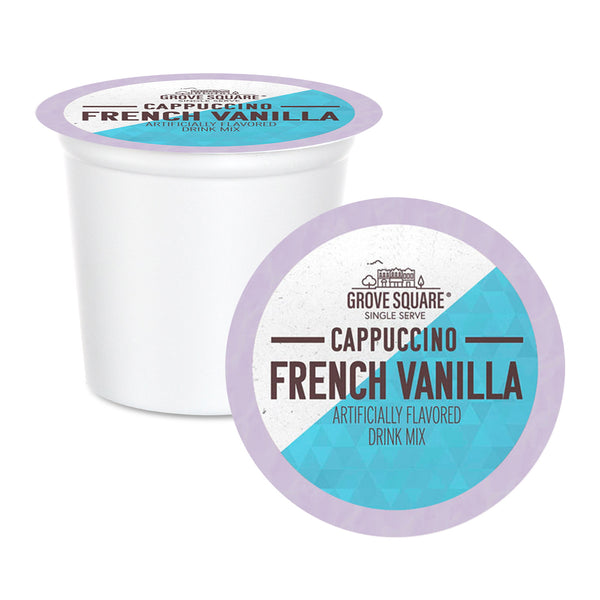 Grove Square French Vanilla Single Serve Cappuccino 24 Pack