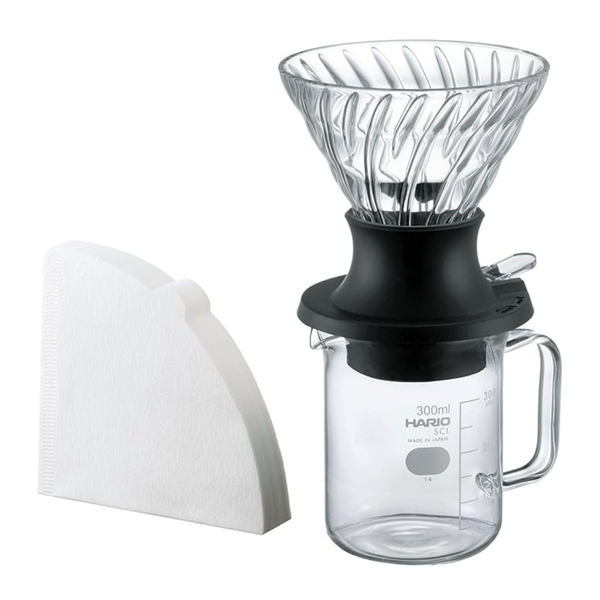 Hario V60-02 Switch Set Immersion Dripper & Carafe