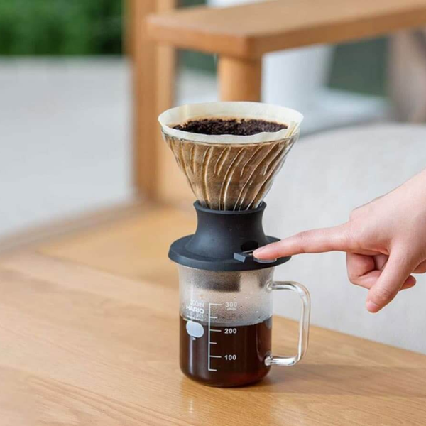 Hario V60-02 Switch Set Immersion Dripper & Carafe
