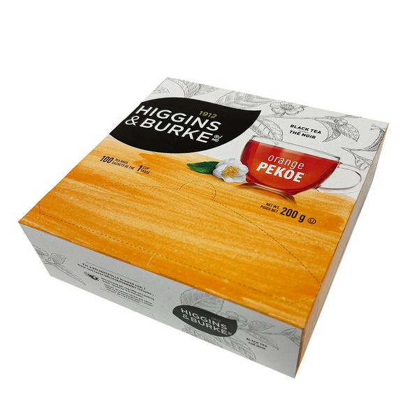 Higgins & Burke Orange Pekoe Filterbag Tea 100 Pack